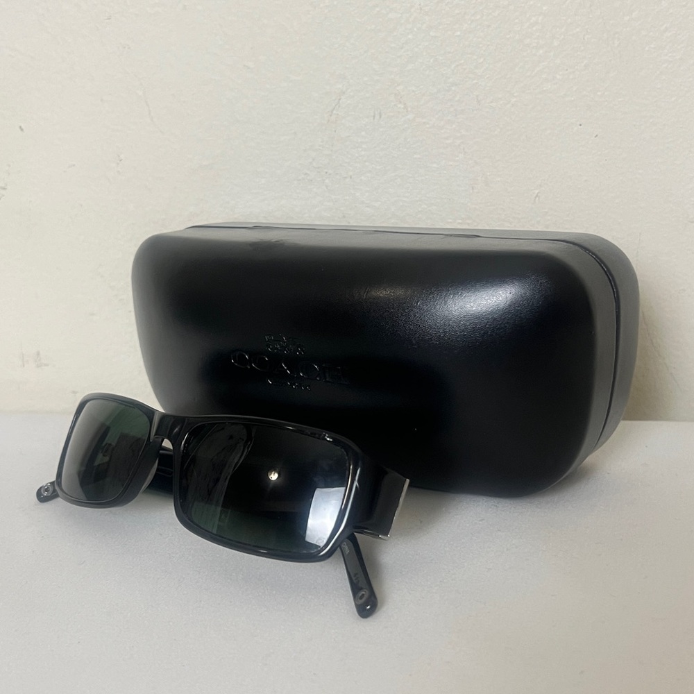 Coach Varick Lc (430) Rectangular Sunglasses Blac… - image 8